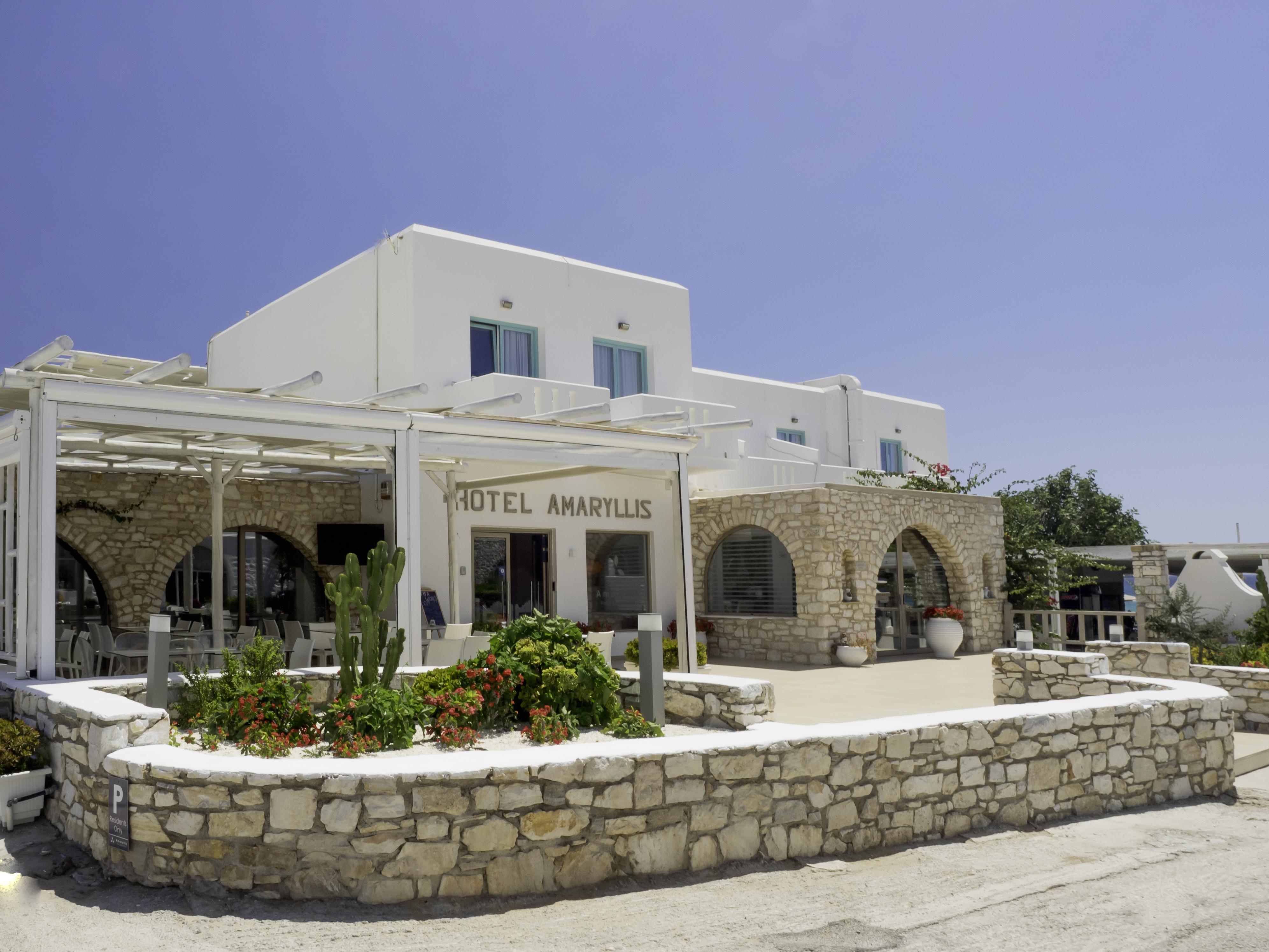 Amaryllis Beach Hotel 흐리시 악티 외부 사진