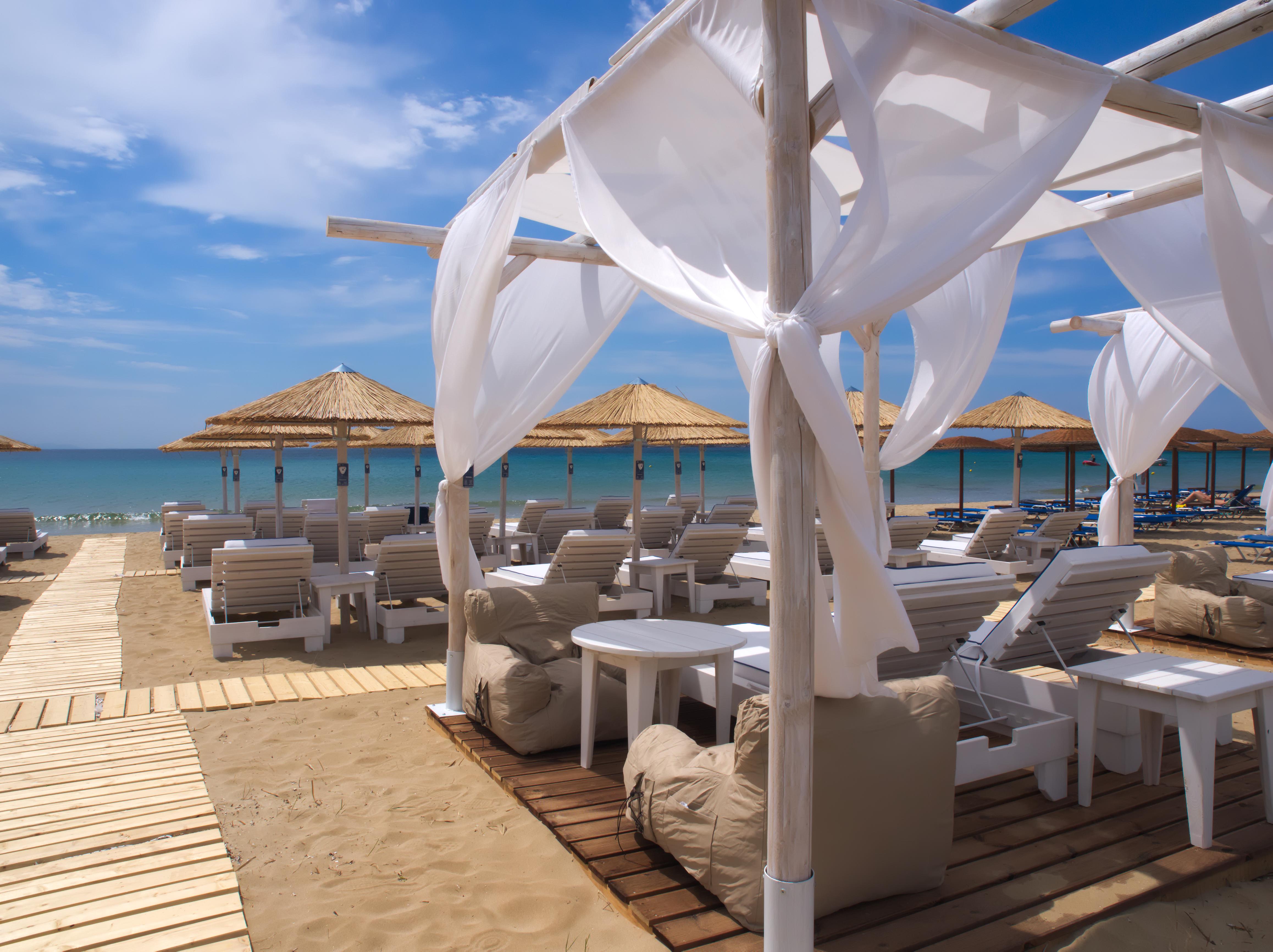 Amaryllis Beach Hotel 흐리시 악티 외부 사진